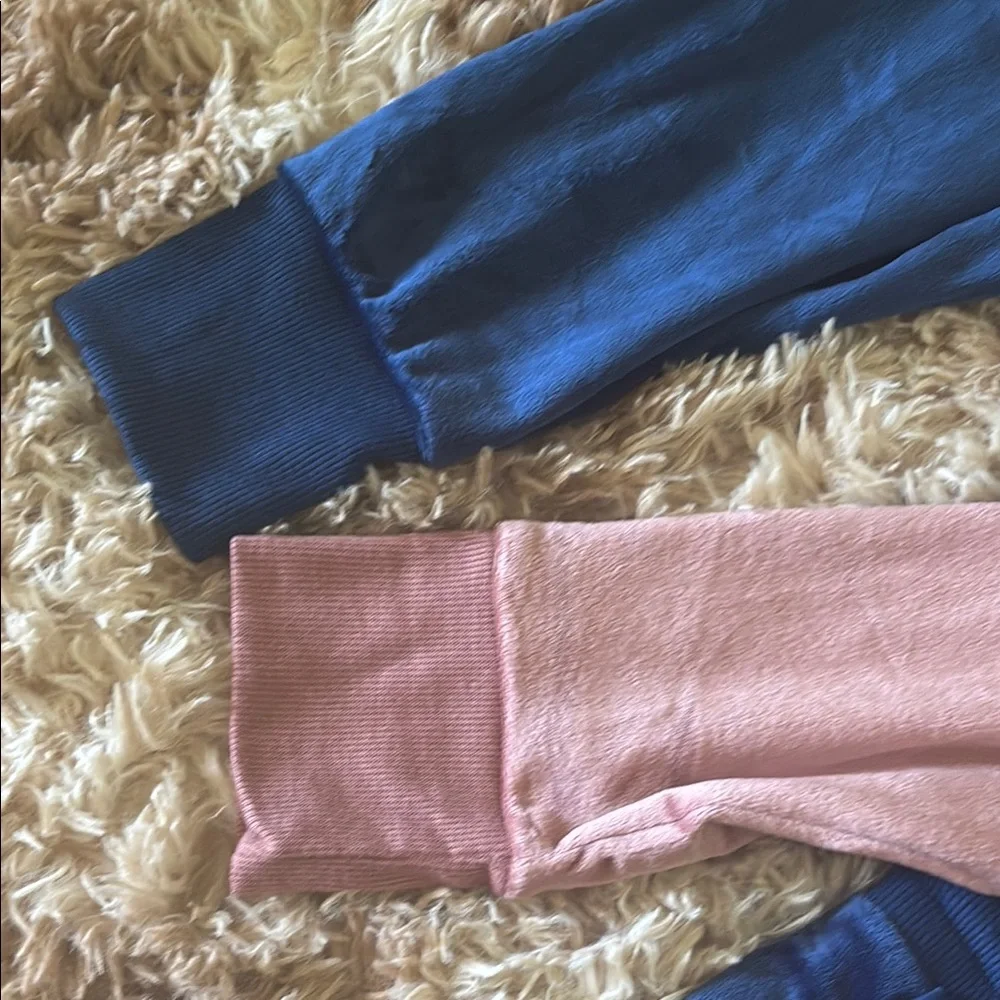 Felina Blue and Pink Velour Track Suit Set - Picture 7 of 10